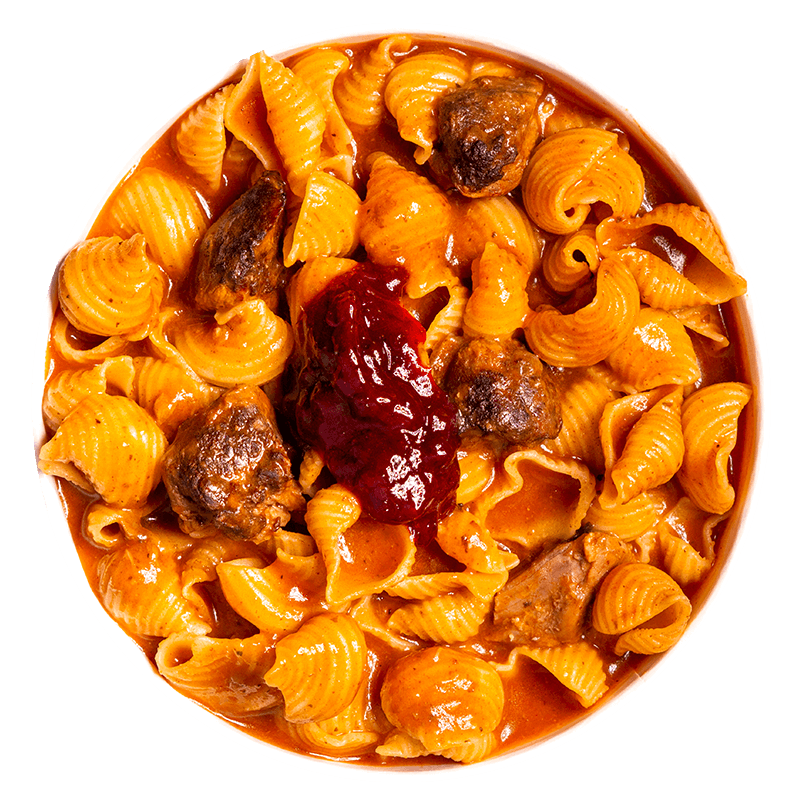 GOULASH CONCHIGLIE